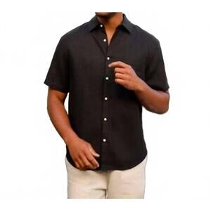 NEW ALEX CRANE ola short sleeve shirt in night